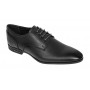 Pantofi barbati eleganti din piele naturala Negru GKR101N